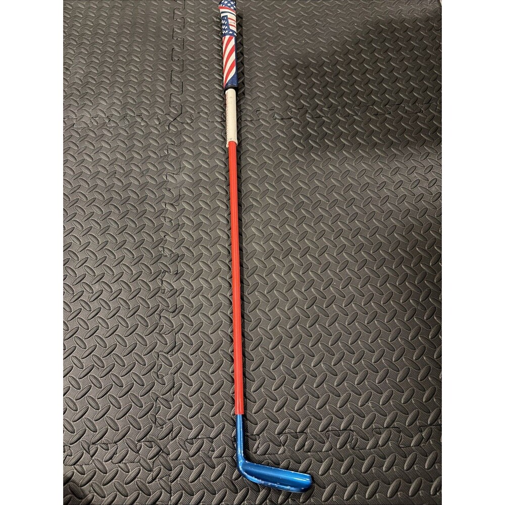 ULTRA RARE Vtg LIMITED USA BLUE The Wilson 8802 Putter 85 Vimpsey Pistol Grip